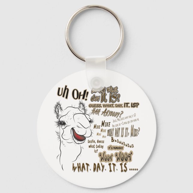 Llavero Camello de Hump Day (Anverso)