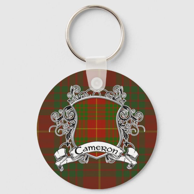 Llavero Cameron Tartan Shield (Anverso)
