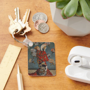 Llavero Camille Monet vestida de japonés por Claude Monet