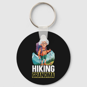 Llavero Caminando Abuela Montaña Escalada Senderista Abuel