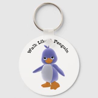 Llavero Caminar Como Una Cadena Clásica Pingüino