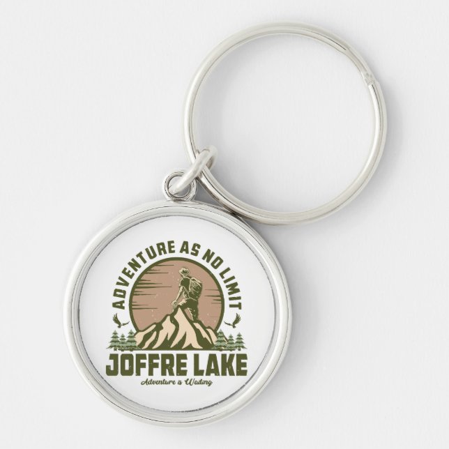 Llavero Caminata Retro Joffre Lake (Frente)