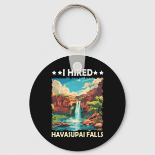 Llavero Caminé por las cataratas de Havasupai, acampada en