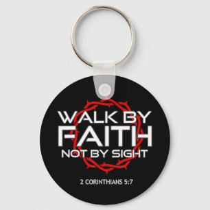 Llavero Camino de Jesús por camiseta cristiana religiosa