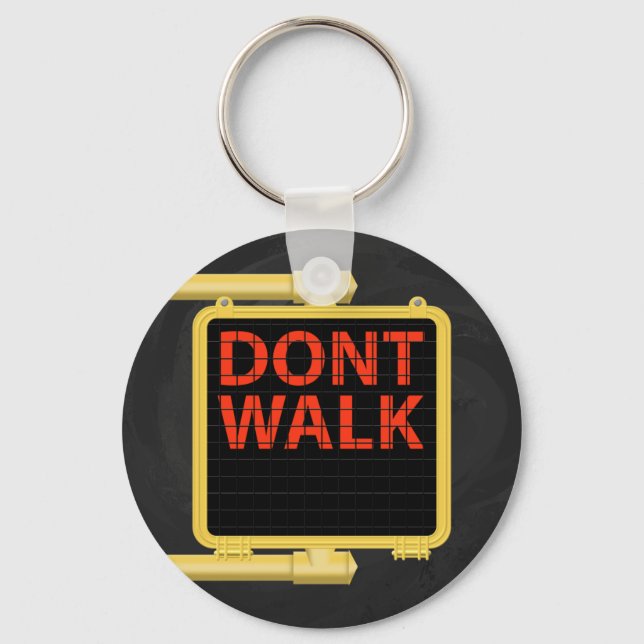 Llavero Camino de Rótulo Crosswalk de Nueva York