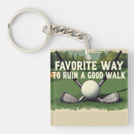 Llavero Camino Favorito Para Arruinar Un Buen Golf A Pie