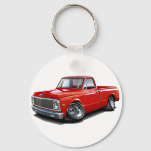 Llavero Camión 1970-72 del rojo de Chevy C10