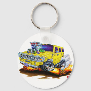 Llavero Camión amarillo de Hummer H2