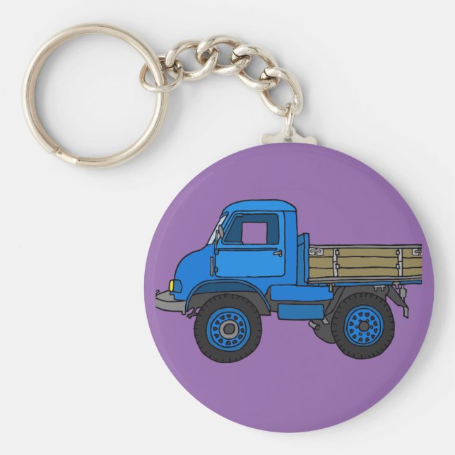 Llavero Camión azul (Frente)