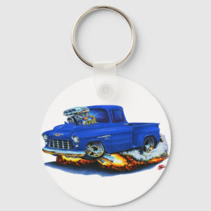 Llavero Camión azul Chevy Stepside Pickup 1955