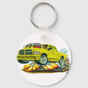 Llavero Camión Cubierta Extendida Amarillo Dodge SRT10