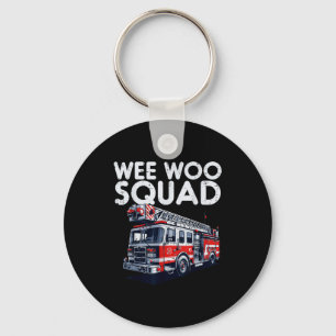 Llavero Camión de Bomberos Wee Woo Squad Hombres Niños Bom
