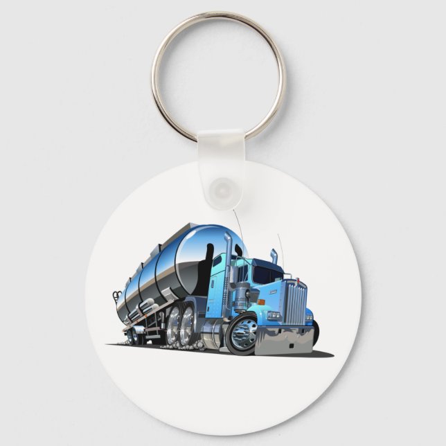 Llavero camión de combustible para personalizados (Anverso)