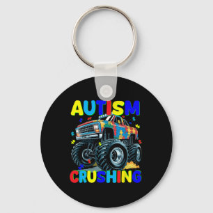Llavero Camión de cruzado de autismo - Aviso de autismo de