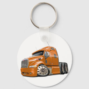 Llavero Camión del naranja de Peterbilt