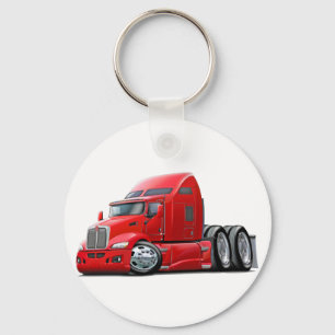 Llavero Camión del rojo de Kenworth 660