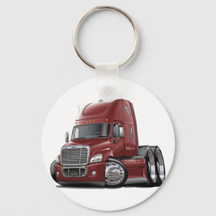 Llavero Camión marrón de Freightliner Cascadia