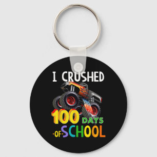 Llavero Camión Monstruo Aplastado 100 Días De Colegio