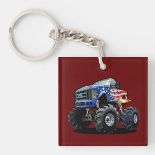Llavero camión monstruo personalizado