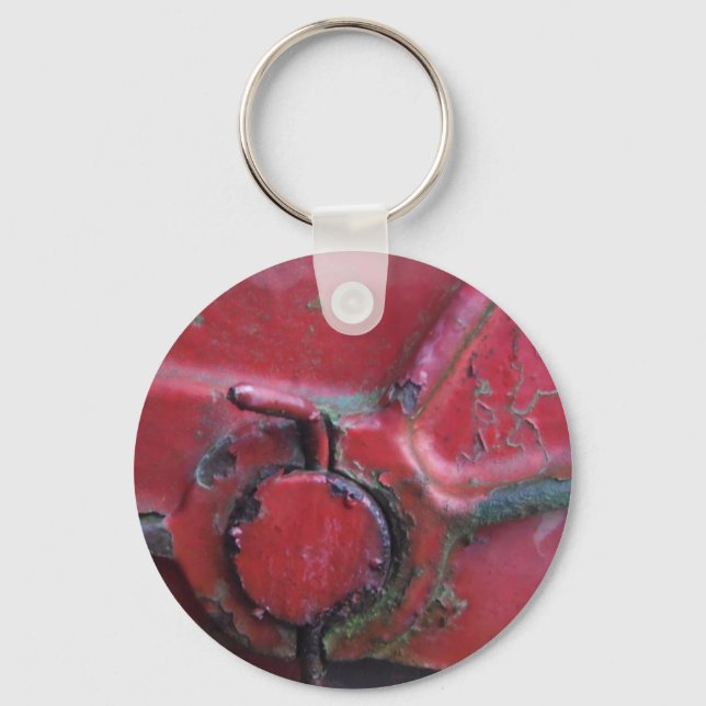 Llavero Camión oxidado rojo (Anverso)