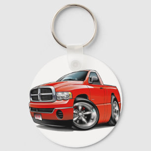 Llavero Camión Rojo Dodge Ram 2003-08
