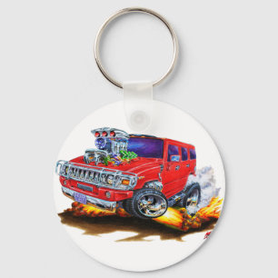 Llavero Camión rojo Hummer H2