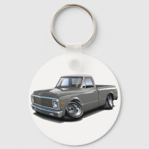 Llavero Camión superior blanco grisáceo 1970-72 de Chevy