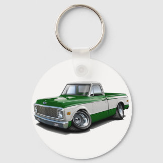 Llavero Camión verde-blanco Chevy C10 1970-72