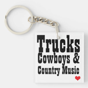 Llavero Camiones Cowboys & Country Music Key Chain