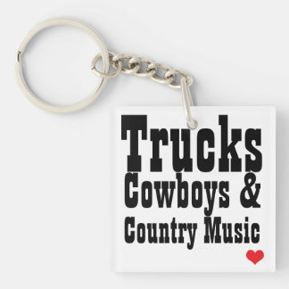 Llavero Camiones Cowboys & Country Music Key Chain
