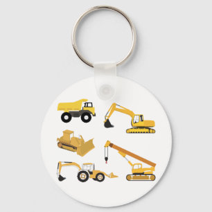 Llavero Camiones de construcción
