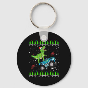 Llavero Camiones Monstruos T Rex Niños Santa Saurus Christ
