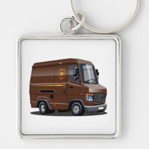 Llavero camioneta de entrega de personalizados