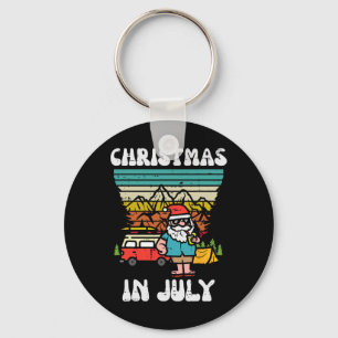 Llavero Camioneta Santa Navidad En Julio Retro Xmas Hombre