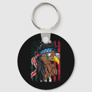 Llavero Camisa Americana Mexicana Bandera Estadounidense 4