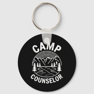 Llavero Camisa de consejero de campamento Campista Persona