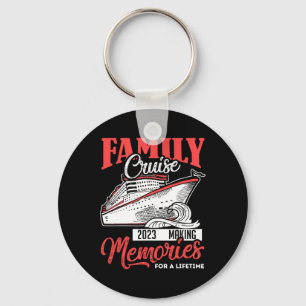 Llavero Camisa de crucero familiar 2023 Vacation Funny Fie