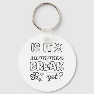 Llavero Camisa De Fin De Año Es Verano El Último Día