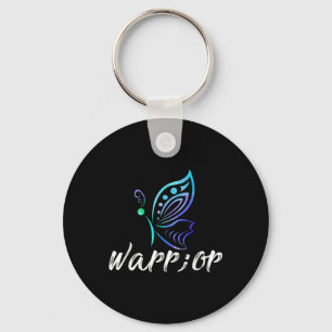 Llavero Camisa de Mariposa Semicolon - Awa para la prevenc