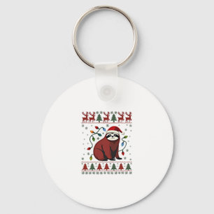 Llavero Camisa de navidades por Sloth Lover regalo de Sant