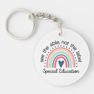 Llavero Camisa de profesor de educación especial, profesor