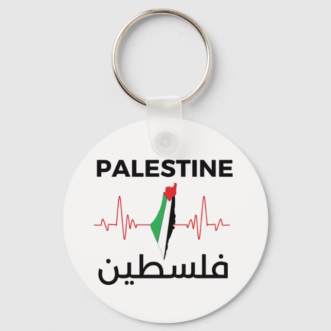 Llavero Camisa de Puño Palestina - Palestina (Anverso)