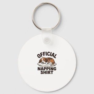 Llavero Camisa Oficial para Dormir Perro Dormilón Diseño V