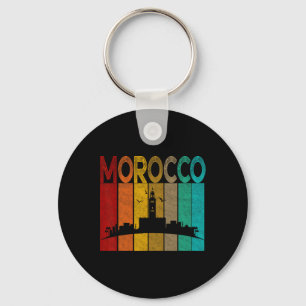 Llavero Camisa Vintage Marruecos, Me Encanta Mapa de Marru