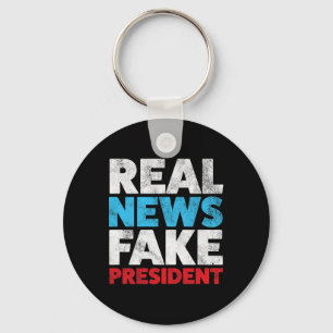Llavero Camisas anti Trump Noticias reales Falsas Camisa d