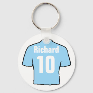 Llavero Camisas de hinchas de fútbol a personalizar.