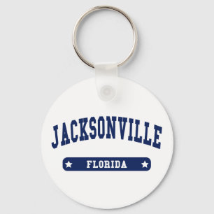 Llavero Camisas de té Jacksonville Florida College Style