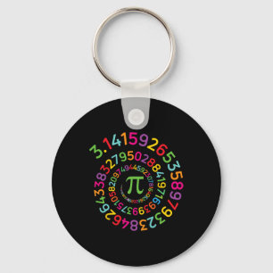 Llavero Camisas Espirales Del Día Del Pi 3.14159 Mujeres N