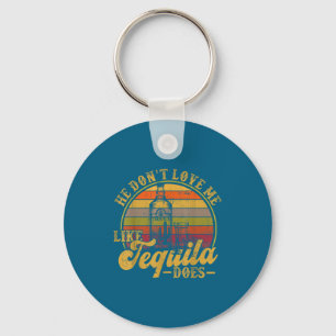 Llavero Camiseta A él le gusta Tequila Bebida Mexicana