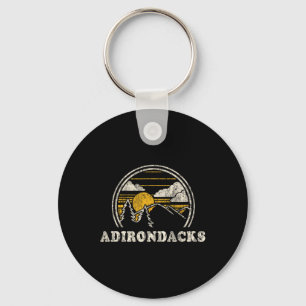 Llavero Camiseta Adirondacks Nueva York Ny Vintage Senderi